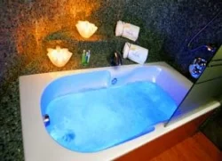 jacuzzi de la suite