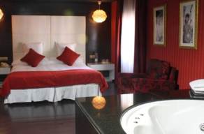 habitación romántica hotel Años 50