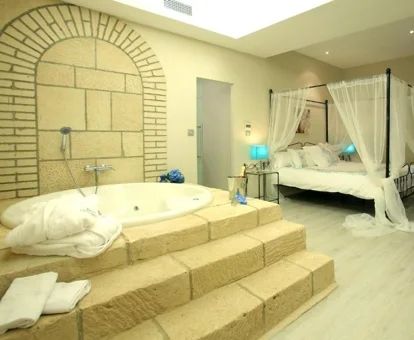 suite con hidromasaje hotel Castillo Bonavía