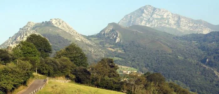 vistas a la montaña