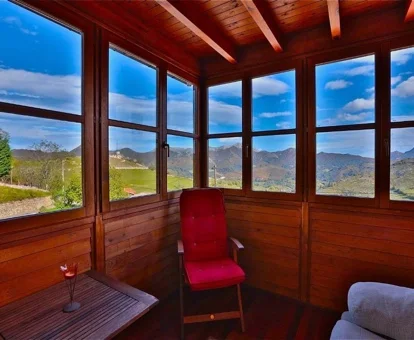 habitacion del hotel Rural El Rexacu