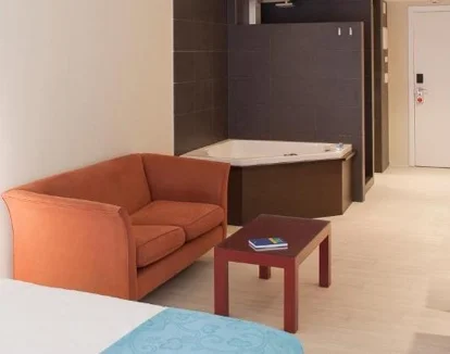 hidromasaje en la habitacion de Hotel Spa La Terrassa