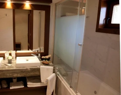 bañera de hidromasaje individual del Hotel Restaurant El Ventos