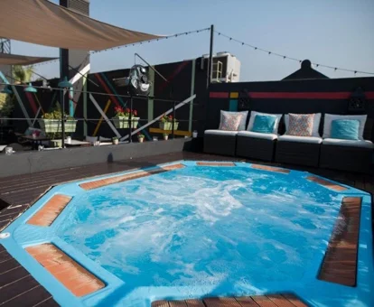 jacuzzi del Hotel Casa Romana de Sevilla