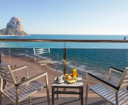 vistas al mar desde el hotel Sol y Mar de Calpe