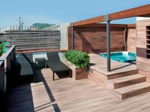 hidromasaje en la habitacion de Catalonia Port