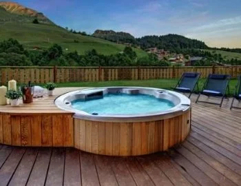 Foto de la Chalet Superior para una velada romántica con jacuzzi incluido.