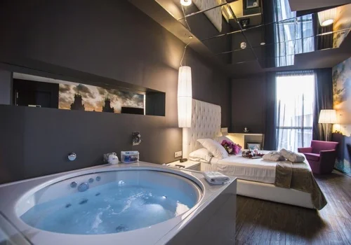 habitacion romántica Hotel SB Plaza Europa