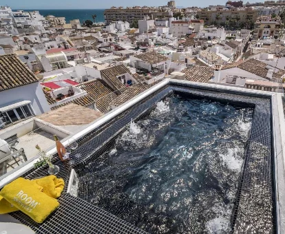 jacuzzi privado en la terraza