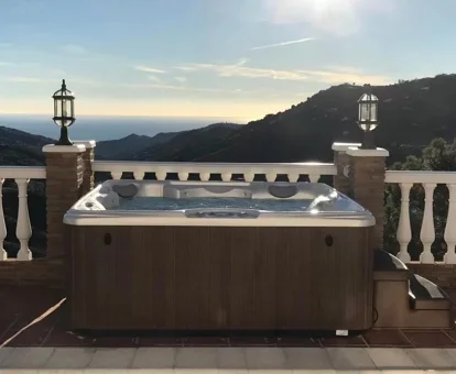 jacuzzi con vistas