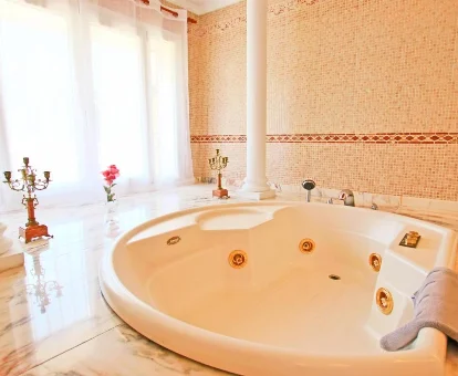 jacuzzi privado en la casa