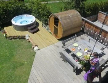 Foto del interior de la Chalet.