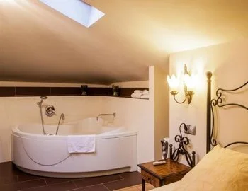Foto de la bañera de hidromasaje en la Habitación Doble Superior con bañera de hidromasaje.
