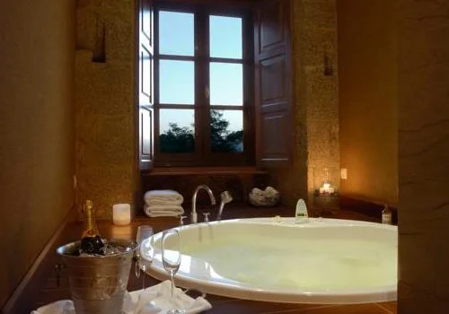 jacuzzi privado de la suite del hotel