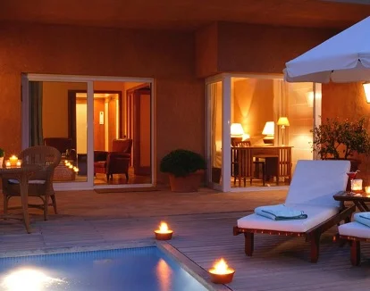 Suite muy romántica donde tienes tu propia piscina privada