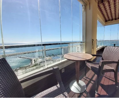 vistas al mar desde el apartamento