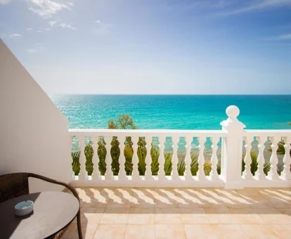 vista al mar desde la habitación