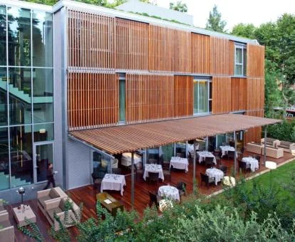 Edificio de este precioso hotel con encanto.