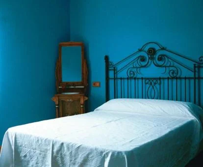 Una de las acogedoras habitaciones dobles del hotel.