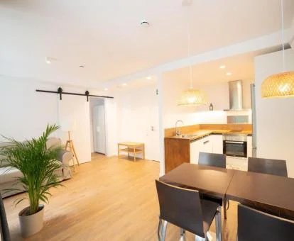 Uno de los elegantes apartamentos del establecimiento.