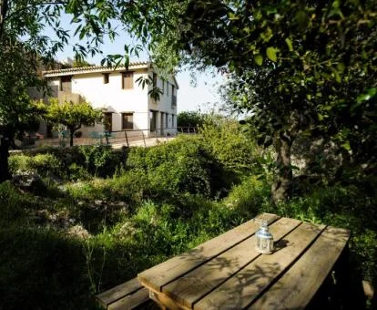 Edificio de este precioso hotel rural rodeado de naturaleza.