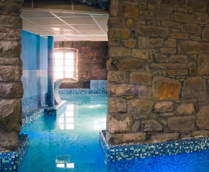 Zona de aguas de este precioso balneario.