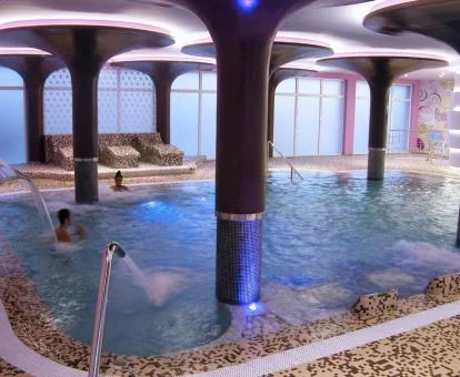 Instalaciones del centro de bienestar de este hotel con encanto.