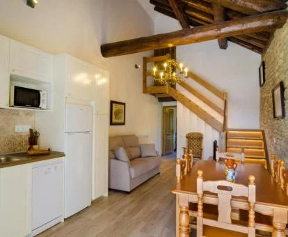 Interior de uno de los preciosos apartamentos del complejo.