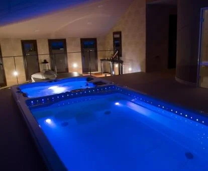 Zona de bienestar de este hotel con encanto.