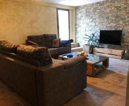 Interior de esta villa independiente con jacuzzi privado.