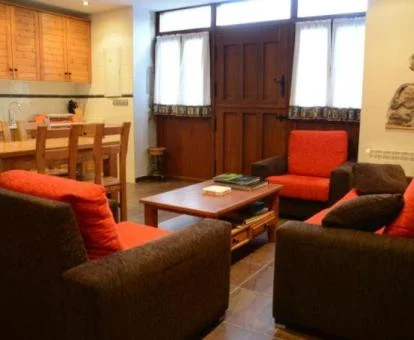 Interior de esta hermosa casa rural independiente para disfrutar de la naturaleza.