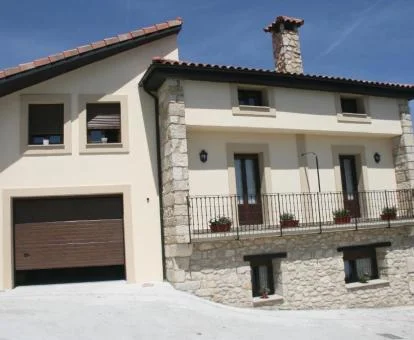 Edificio de este acogedor establecimiento rural.