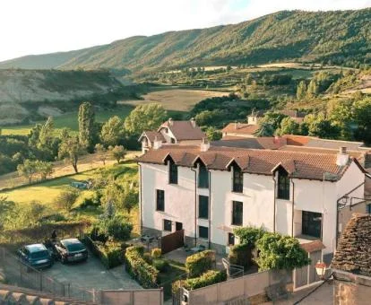 Edificio de este maravilloso establecimiento rural rodeado de naturaleza.