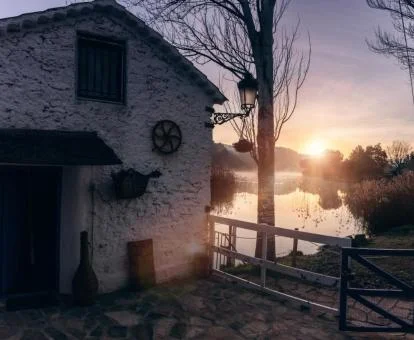 Preciosa casita junto a la Laguna de San Pedro ideal para parejas.