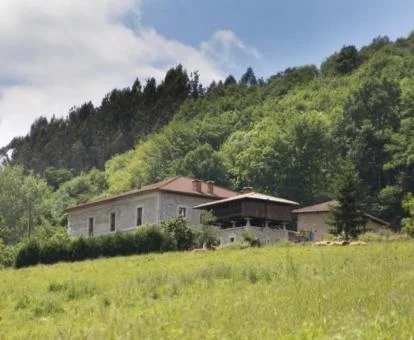 Edificio de este precioso agroturismo rodeado de naturaleza.