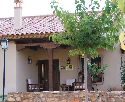 Una de las coquetas casas rurales independientes de este establecimiento rural.