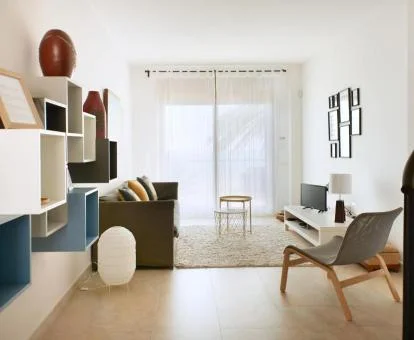 Interior de uno de los apartamentos del establecimiento.