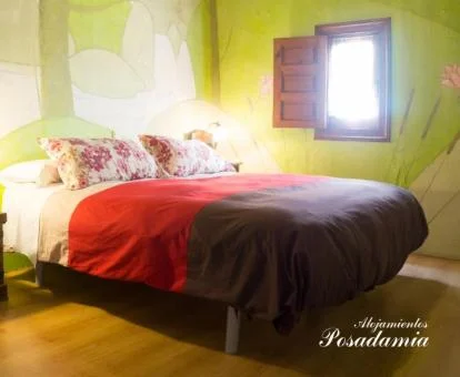 Una de las acogedoras habitaciones dobles de este hotel boutique.