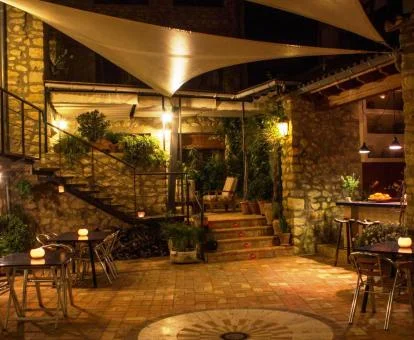 Una de las acogedoras zonas comunes de este hotel con encanto.