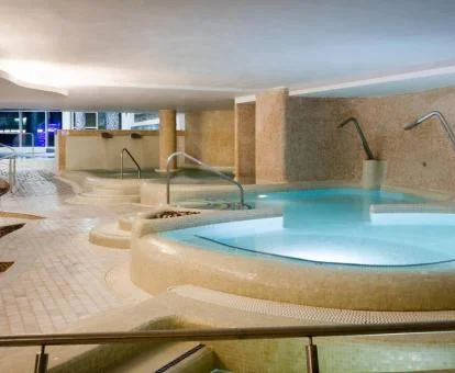 Fabuloso centro de bienestar de este hotel con encanto.