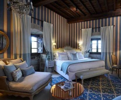 Una de las fabulosas habitaciones dobles este coqueto hotel boutique.