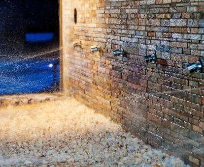 Instalaciones de bienestar del centro de spa del hotel.