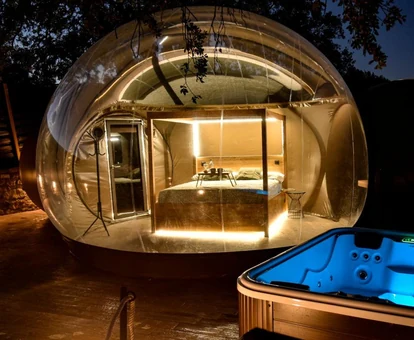 cabañas con jacuzzi privado en Andalucía