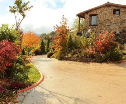 Establecimiento rural de casas independientes rodeado de naturaleza.