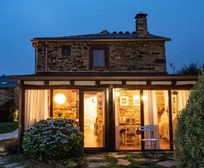 Fabulosa villa de un dormitorio de este alojamiento rural.