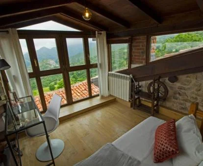 Estancia con preciosas vistas a la naturaleza de este establecimiento.