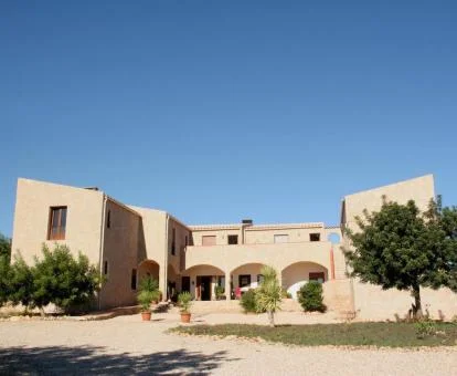 Encantador edificio de este hotel rural.