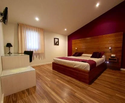 Una de las maravillosas habitaciones de este establecimiento rural.