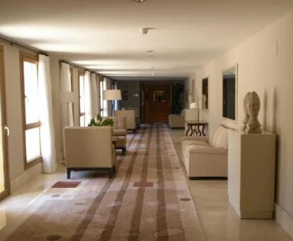 Uno de los espacios de uso compartido de este hotel boutique.