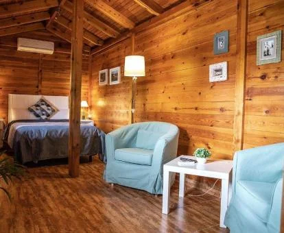 Interior de este precioso alojamiento rural ideal para parejas.